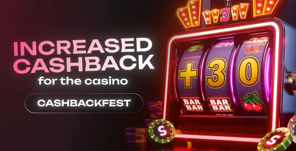 Increased cashback for the casino at Sneket