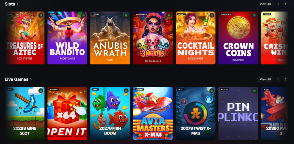 Sneket Casino Slots — Treasures of Aztec, Wild Bandito, Anubis Wrath and more